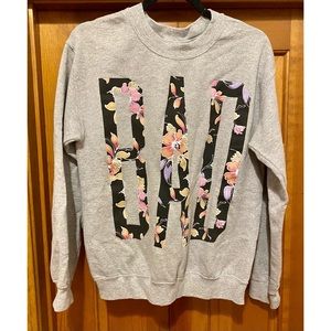 “BAD” Gray Sweatshirt